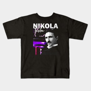 nikola tesla Kids T-Shirt